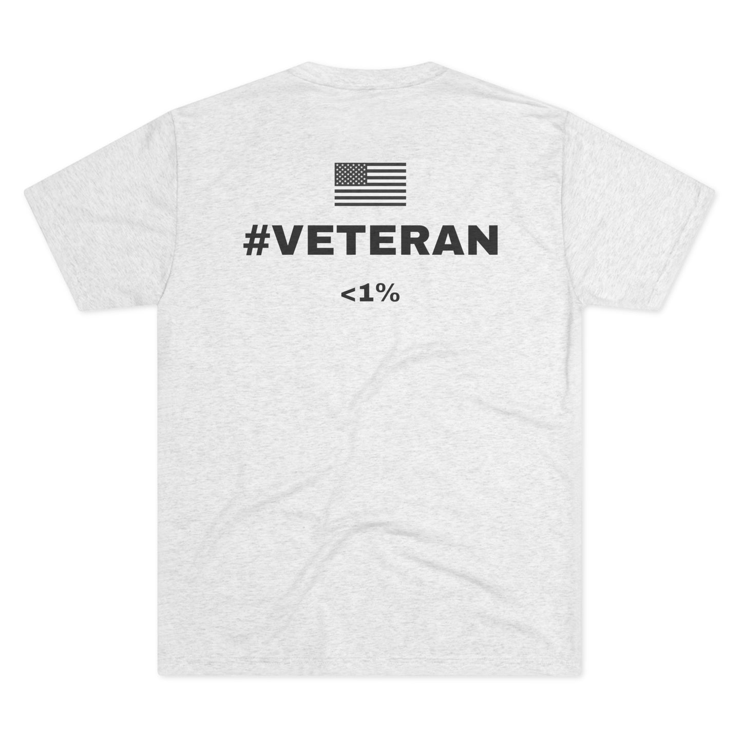 Veteran Less than 1% tee